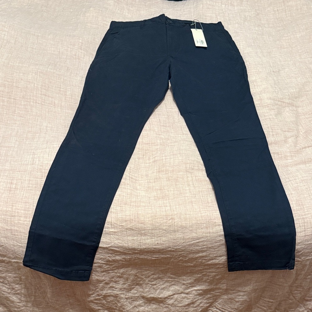 Five Four Dark Blue Chinos